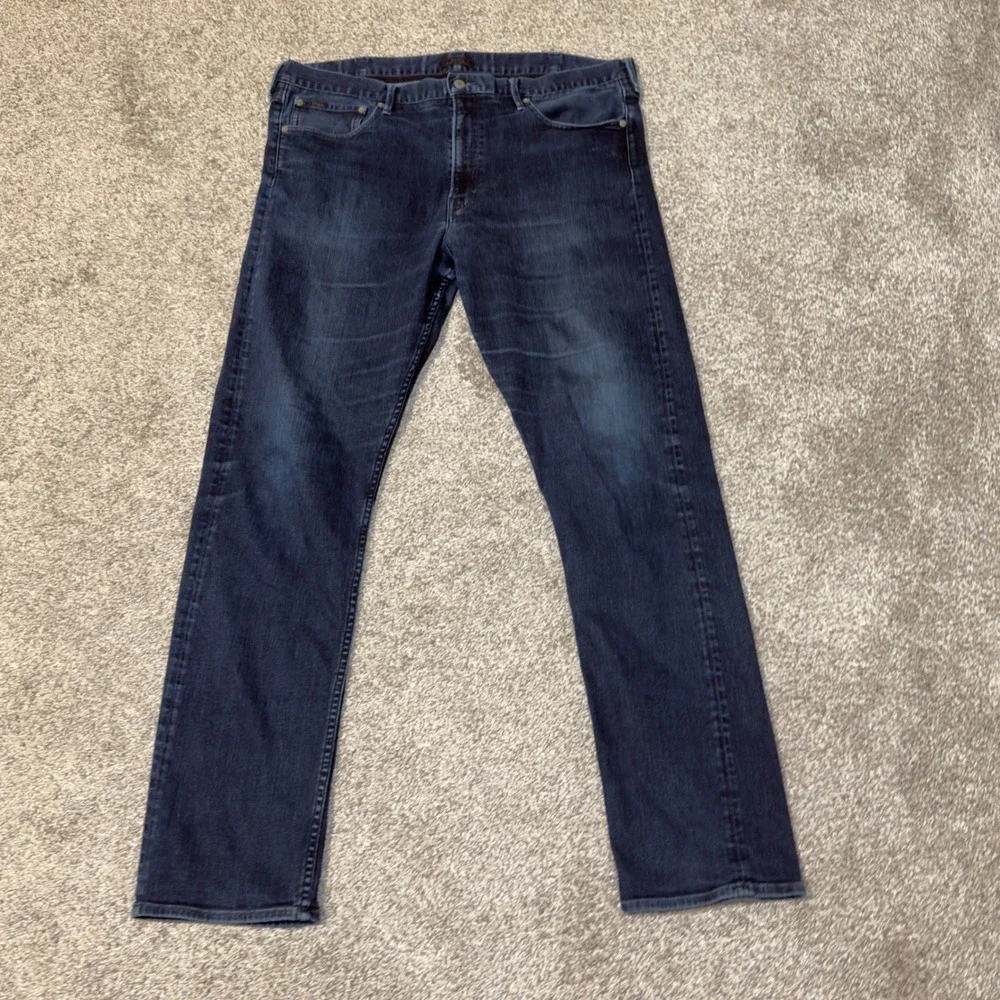 Polo Ralph Lauren Prospect Straight Jeans Mens 40x36 Dark Wash Indigo Denim